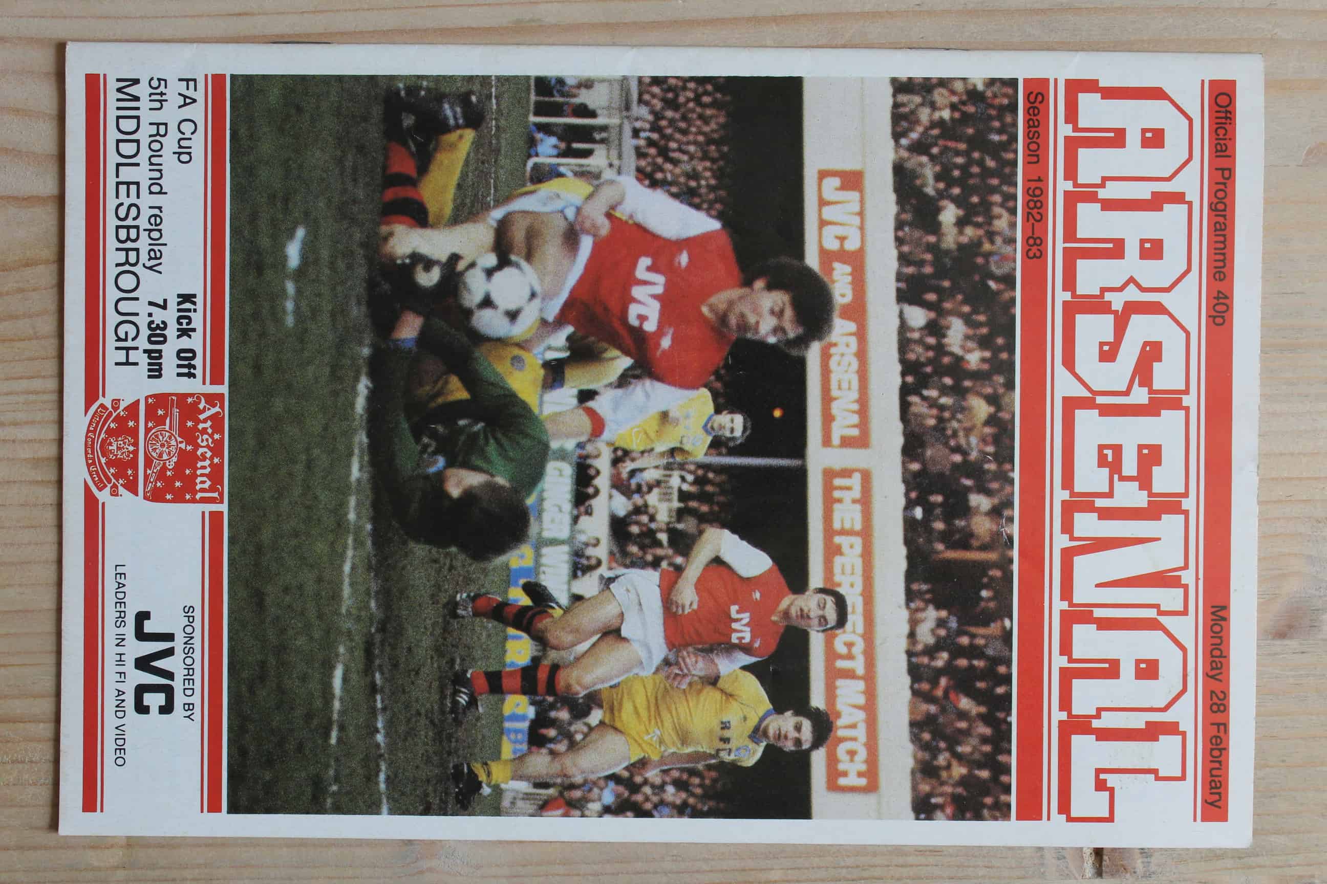 Arsenal FC v Middlesbrough FC